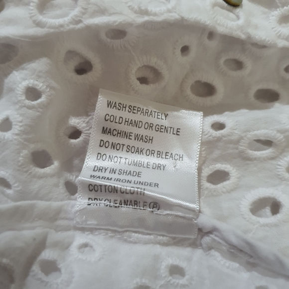 Sussan White Broderie Anglaise Shirt - Picture 7 of 7